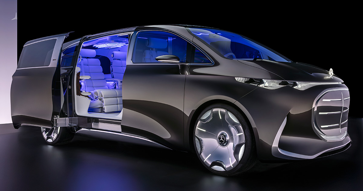 Presentación del Mercedes-Benz Vision V: el futuro de los automóviles de lujo