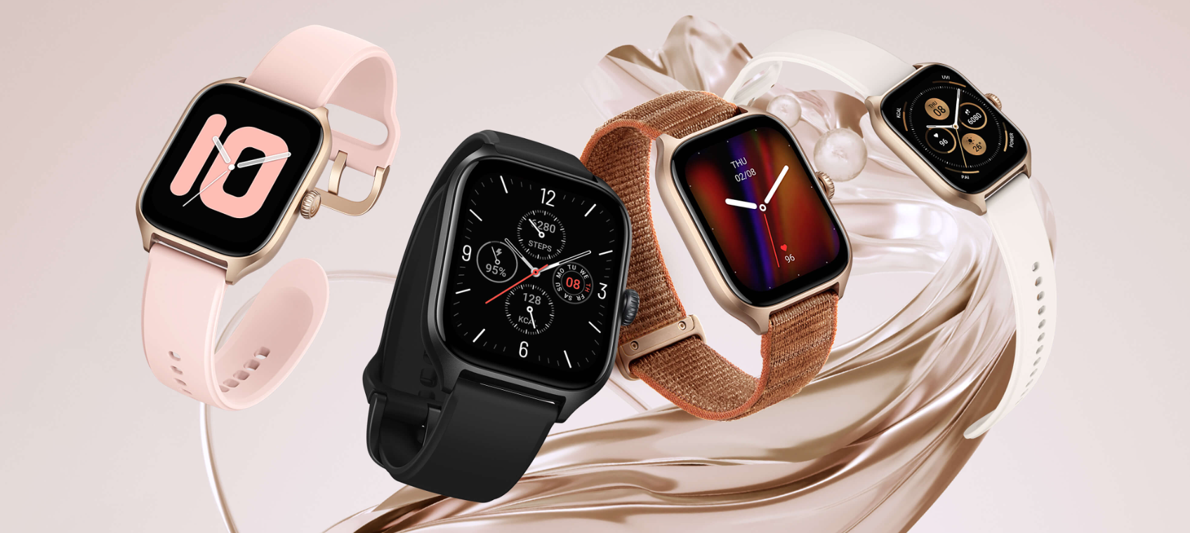 Amazfit GTS 4 - Pantalla AMOLED, monitorización de la frecuencia cardíaca y la saturación, GPS y 150 modos de deporte por 200 euros Amazfit GTS 4 - Pantalla AMOLED, monitorización de la frecuencia cardíaca y la saturación, GPS y 150 modos de deporte por 200 euros