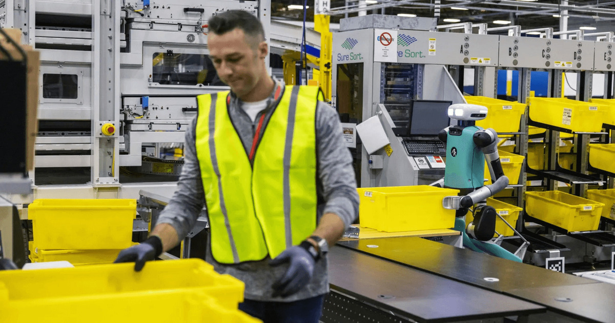 Amazon planea invertir 1.000 millones de dólares en startups que combinen IA con robots