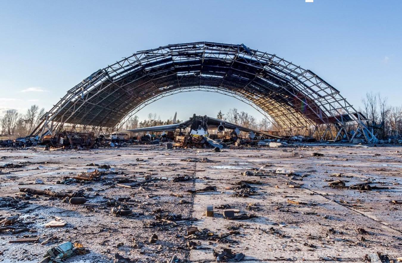En todos los detalles: los voluntarios ucranianos crearon un recorrido virtual por el "Mriya" destruido