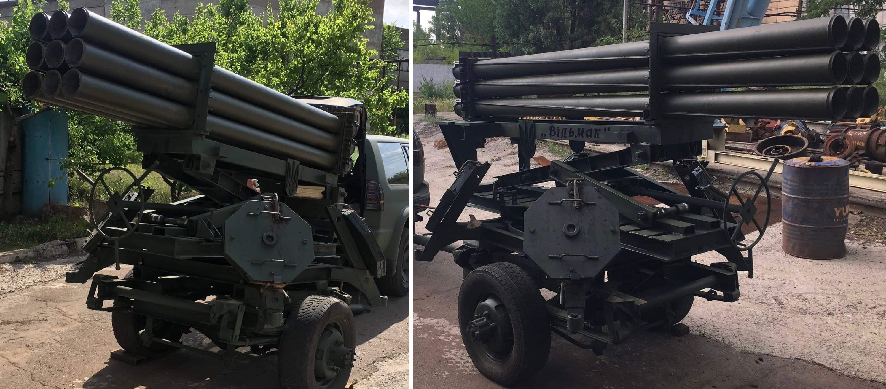 Ucrania ha desarrollado el Vedmak, un sistema compacto de lanzacohetes múltiples remolcado Ucrania ha desarrollado el Vedmak, un sistema compacto de lanzacohetes múltiples remolcado