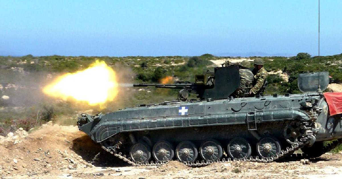 Grecia comienza a enviar vehículos de combate de infantería BMP-1A1 Ost a Ucrania Grecia comienza a enviar vehículos de combate de infantería BMP-1A1 Ost a Ucrania