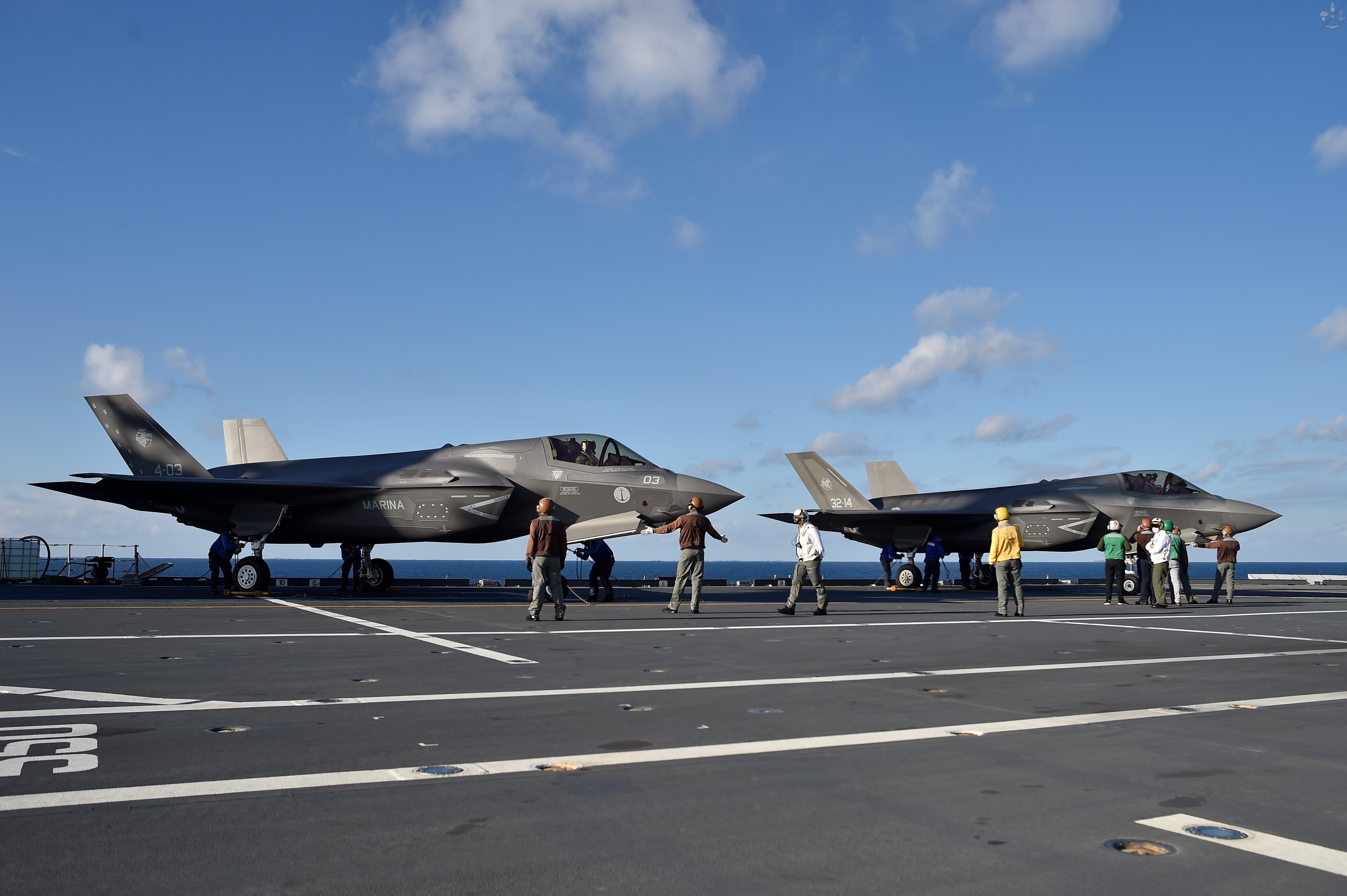 Juntos pero separados: Italia ha descubierto cómo utilizar una pequeña flota de cazas F-35B Lightning II Juntos pero separados: Italia ha descubierto cómo utilizar una pequeña flota de cazas F-35B Lightning II