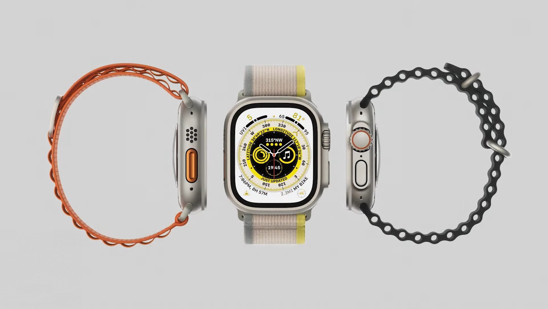 Apple Watch Ultra: caja de titanio, cristal de zafiro, GPS mejorado, hasta 60 horas de funcionamiento y protección contra el agua por 799 dólares