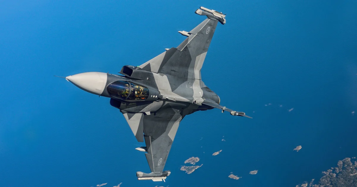 Suecia estudia suministrar a Ucrania cazas polivalentes de cuarta generación Saab JAS 39 Gripen Suecia estudia suministrar a Ucrania cazas polivalentes de cuarta generación Saab JAS 39 Gripen