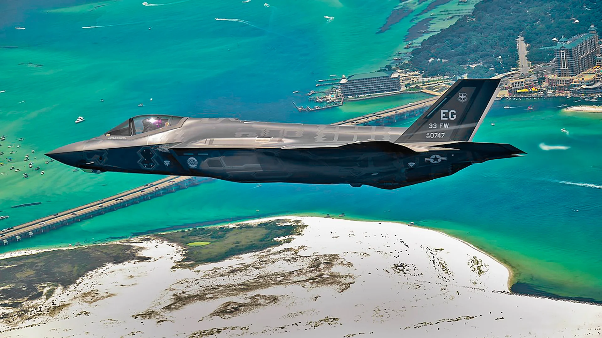 La Fuerza Aérea de EE.UU. está advirtiendo a los residentes de Florida de noches ruidosas debido a los vuelos de aviones de combate de quinta generación F-35 Lightning II La Fuerza Aérea de EE.UU. está advirtiendo a los residentes de Florida de noches ruidosas debido a los vuelos de aviones de combate de quinta generación F-35 Lightning II