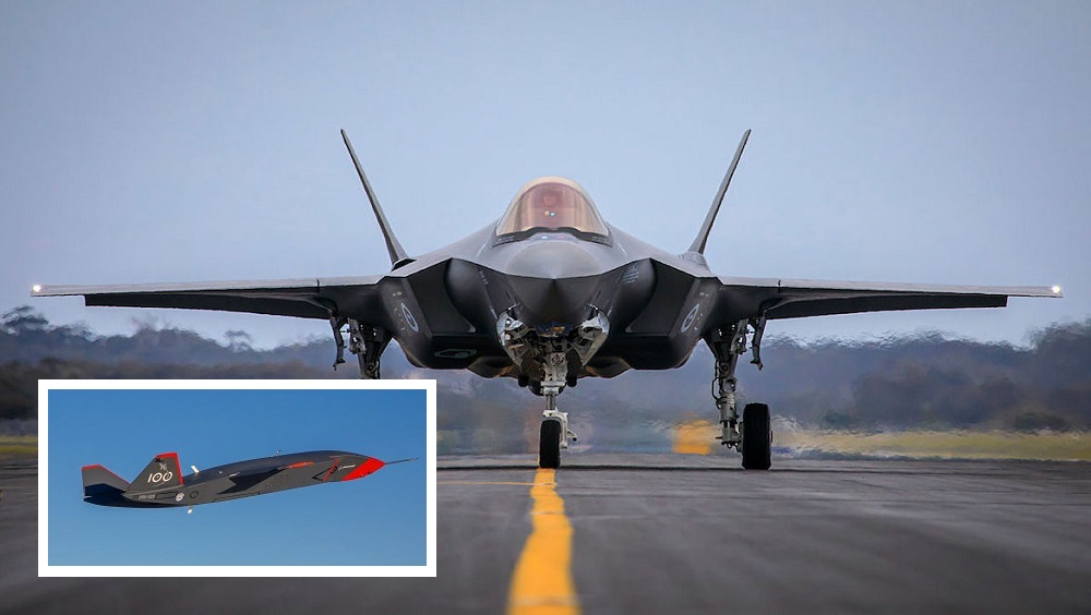 Lockheed Martin quiere combinar cazas F-35 Lightning II con drones MQ-28 Ghost Bat Lockheed Martin quiere combinar cazas F-35 Lightning II con drones MQ-28 Ghost Bat