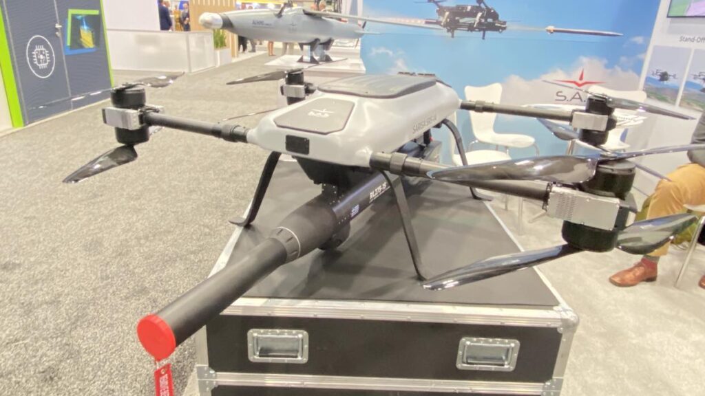 Ucrania está interesada en el avión no tripulado griego SARISA SRS-1A con lanzamisiles Thales RL275-1S, que puede destruir vehículos blindados Ucrania está interesada en el avión no tripulado griego SARISA SRS-1A con lanzamisiles Thales RL275-1S, que puede destruir vehículos blindados