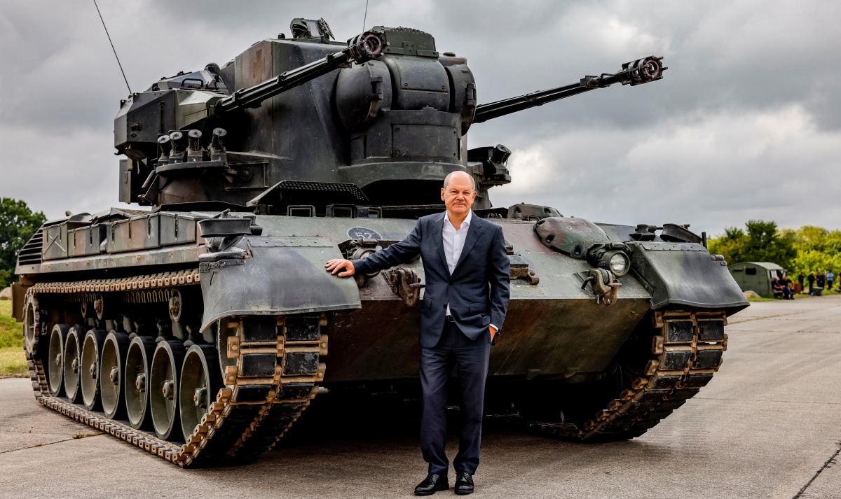 Alemania entrega a Ucrania otros tres sistemas autopropulsados de defensa antiaérea Gepard para destruir drones rusos e iraníes Alemania entrega a Ucrania otros tres sistemas autopropulsados de defensa antiaérea Gepard para destruir drones rusos e iraníes