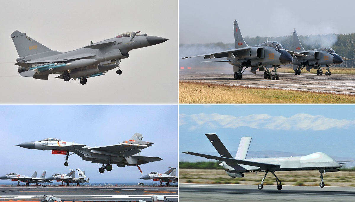 14 cazas Su-30, J-10 y JH-7, bombarderos nucleares H-6J, aviones no tripulados - TB-001, BZK-005 y CH-4 - los aviones de guerra chinos han vuelto a cercar Taiwán 14 cazas Su-30, J-10 y JH-7, bombarderos nucleares H-6J, aviones no tripulados - TB-001, BZK-005 y CH-4 - los aviones de guerra chinos han vuelto a cercar Taiwán