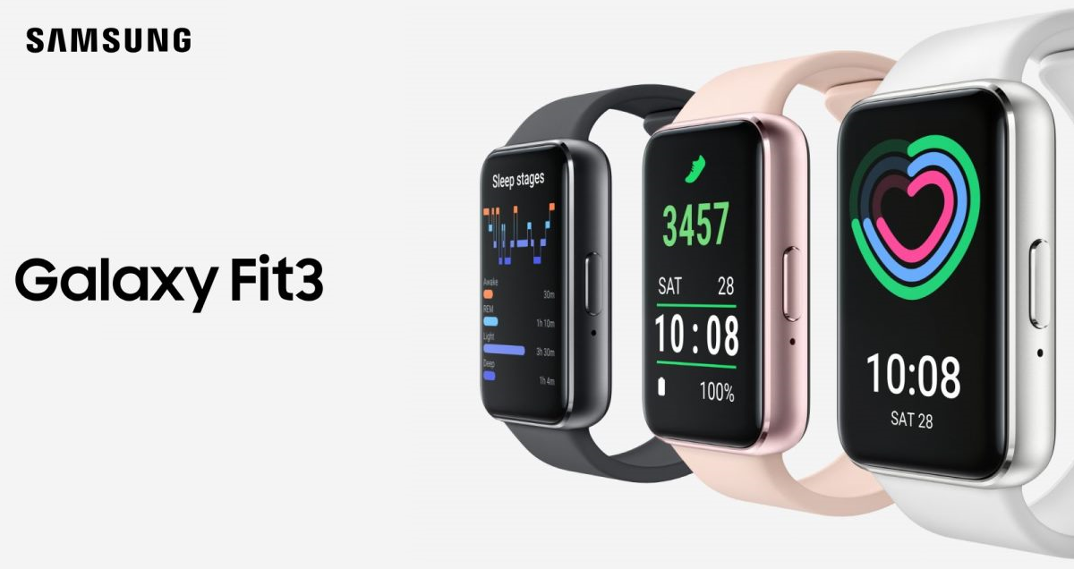 Ya es oficial: Samsung ha presentado su nueva pulsera de fitness Galaxy Fit 3 Ya es oficial: Samsung ha presentado su nueva pulsera de fitness Galaxy Fit 3