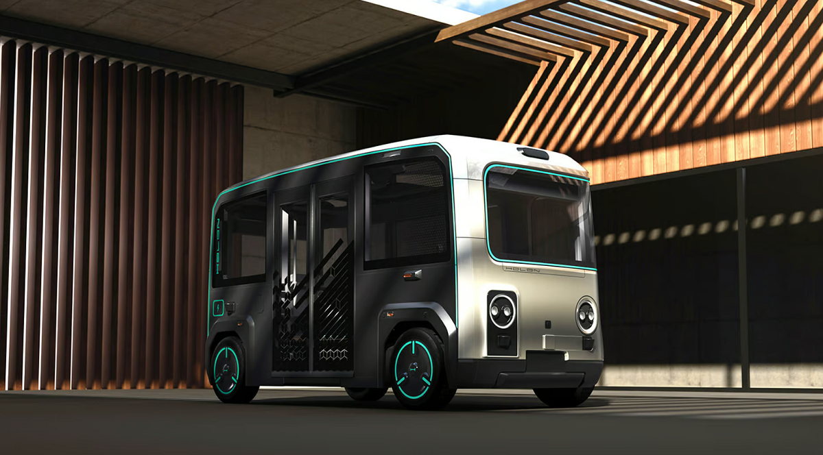 Pininfarina presenta el Holon, un minibús eléctrico no tripulado basado en la plataforma Mobileye Drive Pininfarina presenta el Holon, un minibús eléctrico no tripulado basado en la plataforma Mobileye Drive