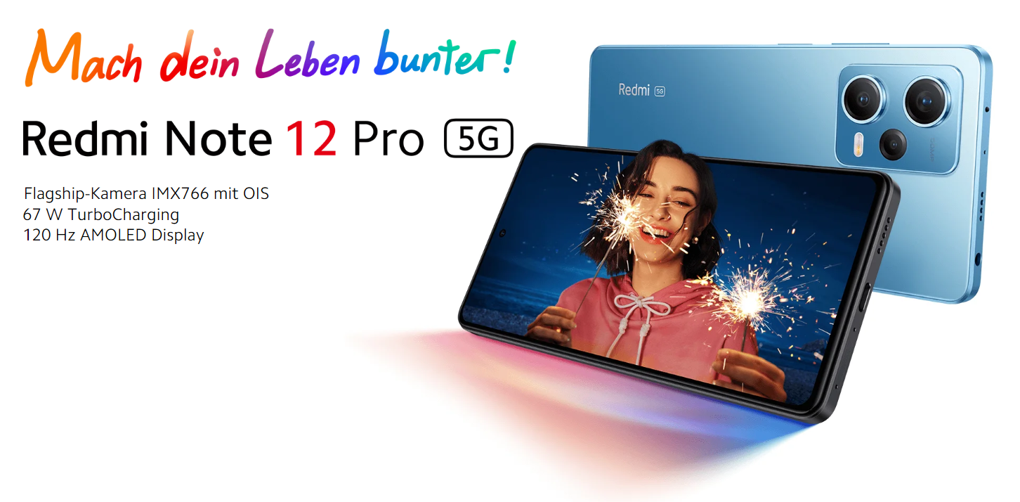 Redmi Note 12 Pro 5G con Dimensity 1080 y cámara de 50MP con estabilización óptica sale a la venta en Europa con un precio desde 400 euros Redmi Note 12 Pro 5G con Dimensity 1080 y cámara de 50MP con estabilización óptica sale a la venta en Europa con un precio desde 400 euros