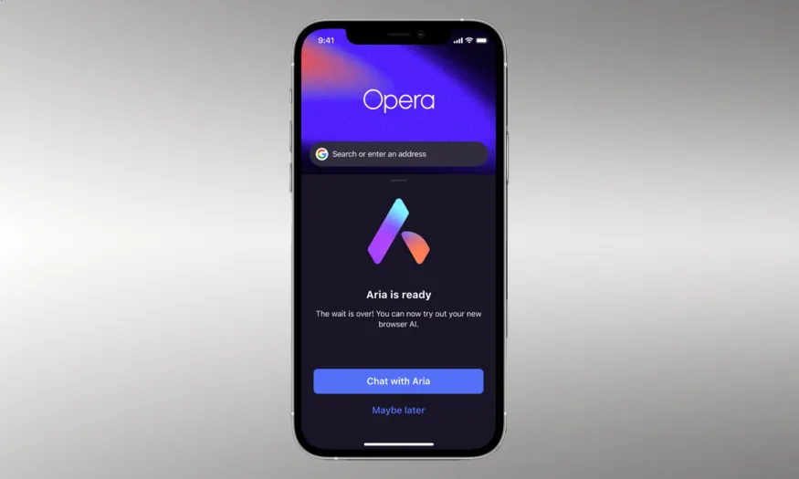 El asistente de IA del navegador Opera ya está disponible en la app para iOS El asistente de IA del navegador Opera ya está disponible en la app para iOS