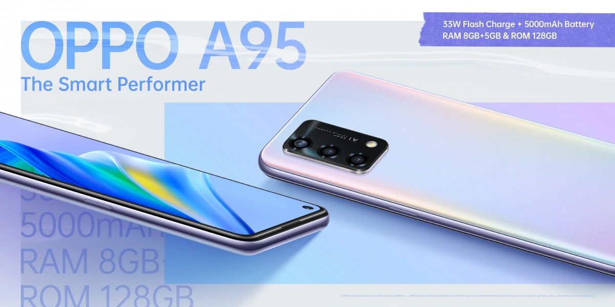 OPPO A95 - Snapdragon 662, AMOLED, cámara de 48MP y una enorme batería por 265 dólares OPPO A95 - Snapdragon 662, AMOLED, cámara de 48MP y una enorme batería por 265 dólares
