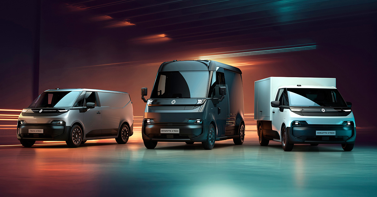 La evolución de la practicidad: comparación entre el pasado y el presente de Renault La herencia Renault: La historia de los monovolúmenes Estafette, Goelette y Trafic