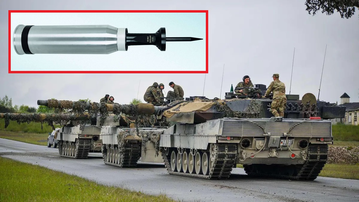 Ucrania recibe moderna munición perforante DM 53 A1 para tanques alemanes Leopard 2A6 Ucrania recibe moderna munición perforante DM 53 A1 para tanques alemanes Leopard 2A6