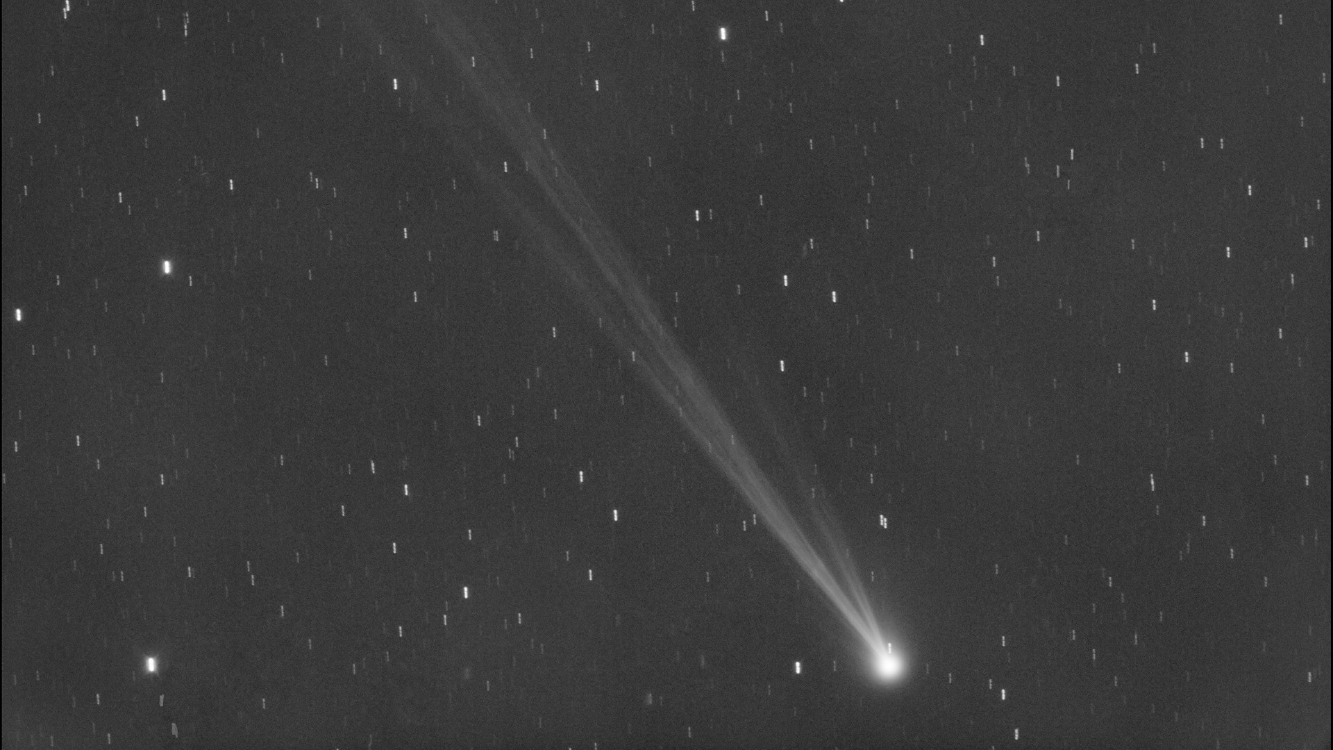 Una erupción solar dejó al cometa C/2023 P1 sin cola, pero finalmente se recuperó Una erupción solar dejó al cometa C/2023 P1 sin cola, pero finalmente se recuperó