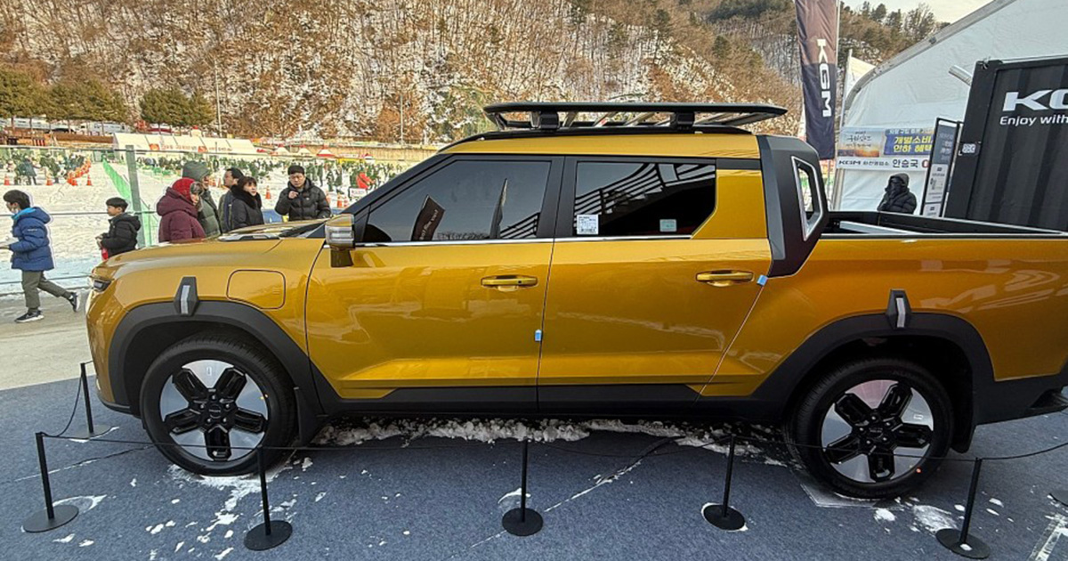 La respuesta coreana al Tesla Cybertruck: KGM SsangYong ha presentado la camioneta eléctrica Musso EV. La respuesta coreana al Tesla Cybertruck: KGM SsangYong ha presentado la camioneta eléctrica Musso EV.