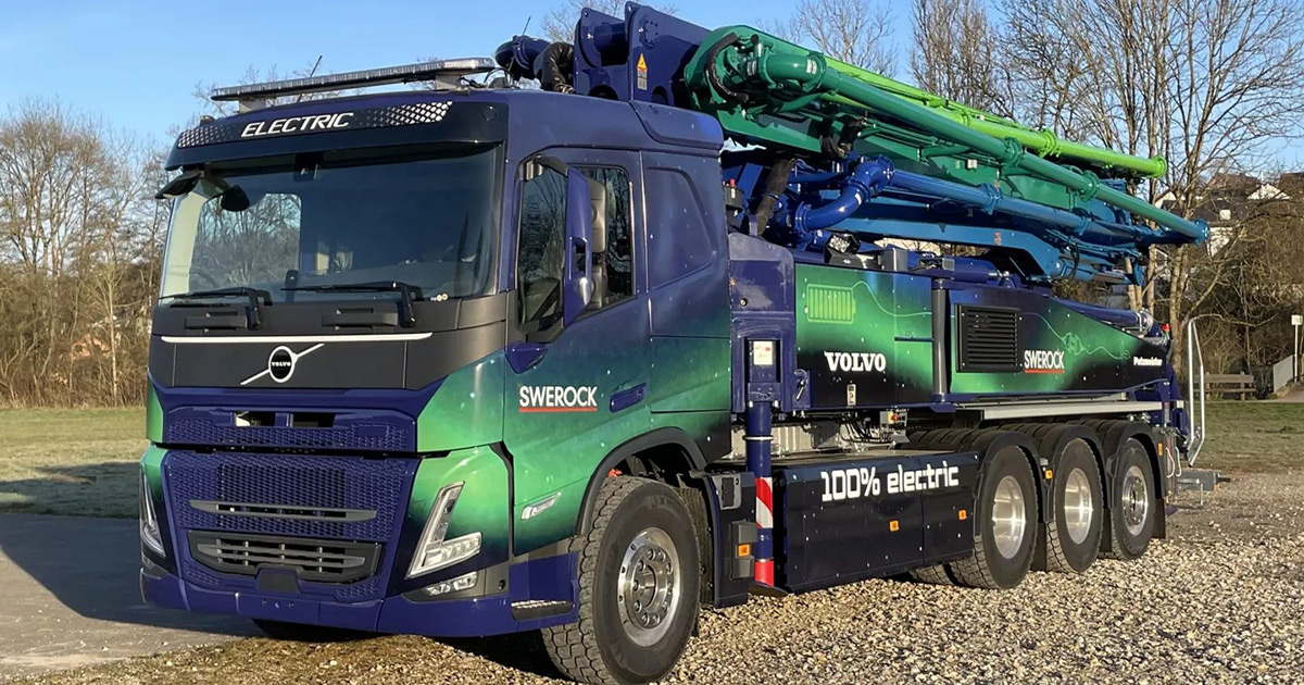 Volvo FM Electric 8x4 Tridem de plataforma rígida: Pionero en la electrificación del transporte pesado Volvo presenta el FM Electric 8x4 Tag Tridem: Un gigante verde en el mundo de los camiones