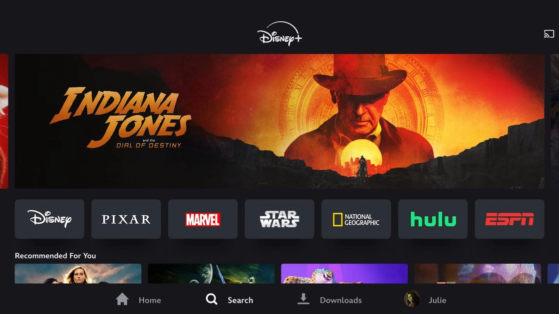 Disney+ introdujo una nueva pantalla principal: ¿Qué ha cambiado?