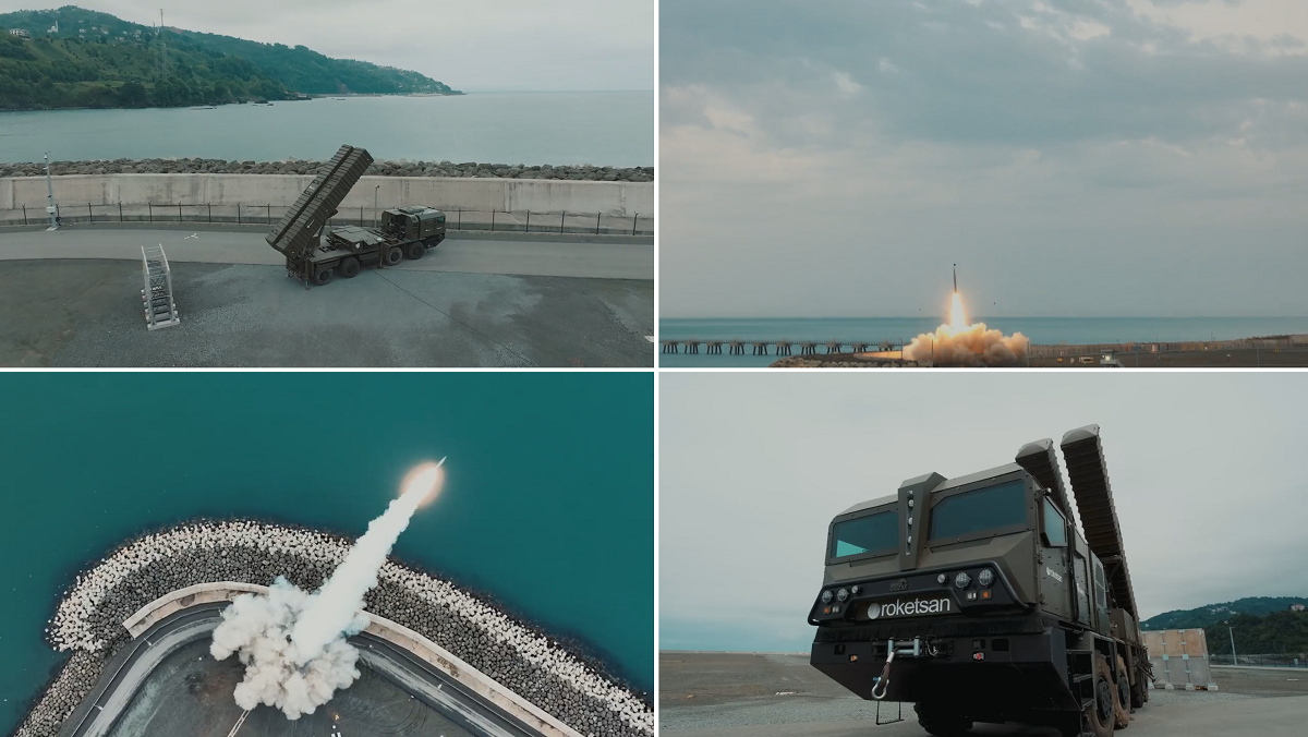 Roketsan realiza con éxito la segunda prueba del misil balístico TAYFUN con un alcance prometedor de 1.000 km Roketsan realiza con éxito la segunda prueba del misil balístico TAYFUN con un alcance prometedor de 1.000 km