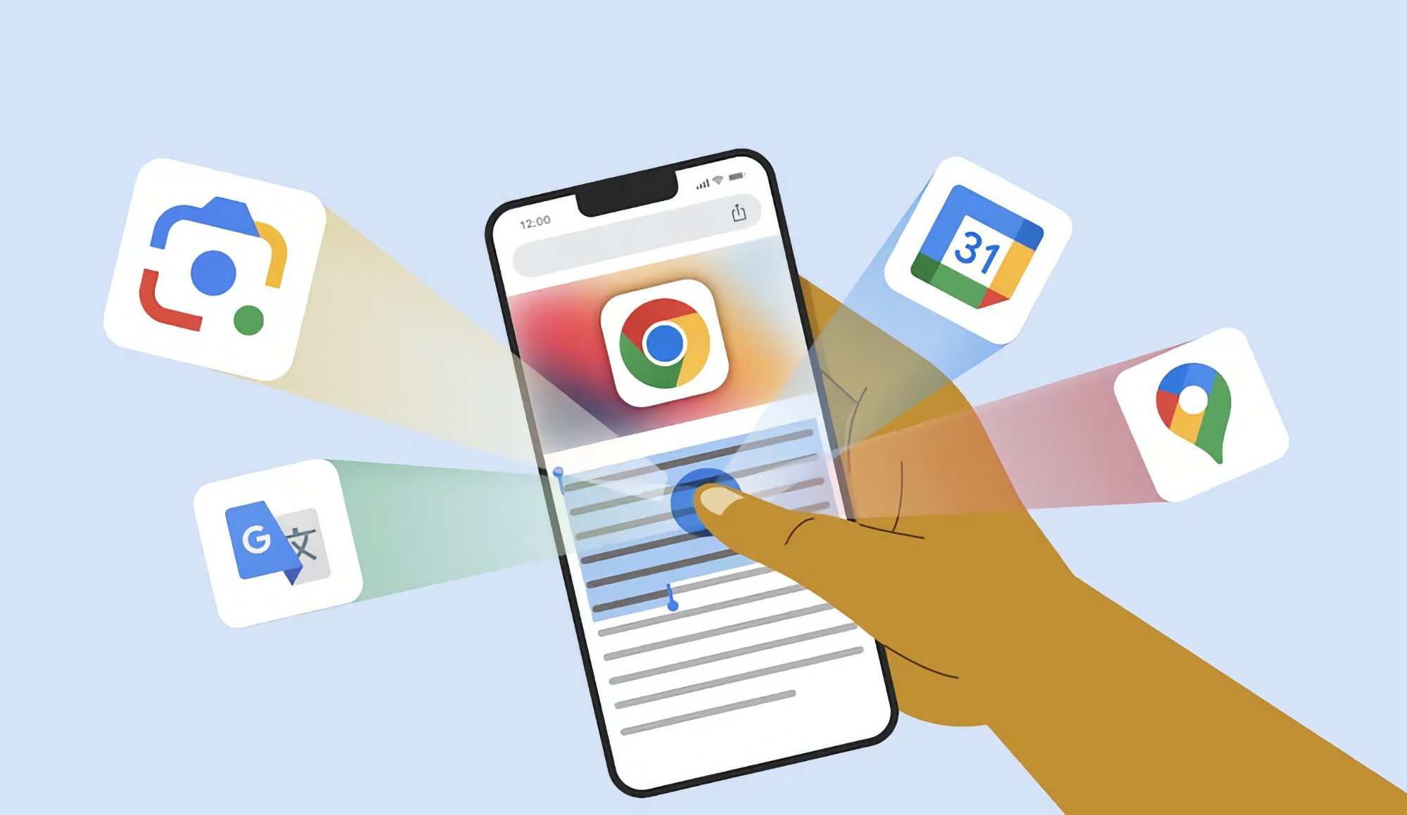 Mejora de Google Lens e integración con Google Maps: Google presentó una nueva versión de Chrome para iOS Mejora de Google Lens e integración con Google Maps: Google presentó una nueva versión de Chrome para iOS