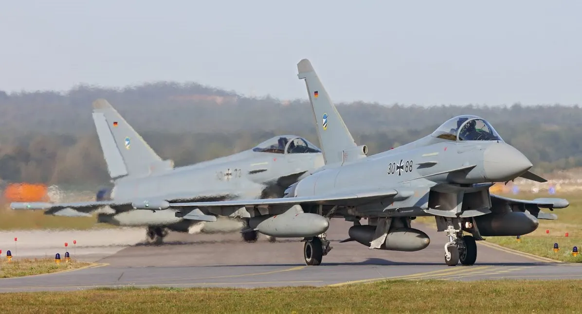 Alemania aún no ha decidido si seguirá comprando cazas Eurofighter Typhoon Trance 5