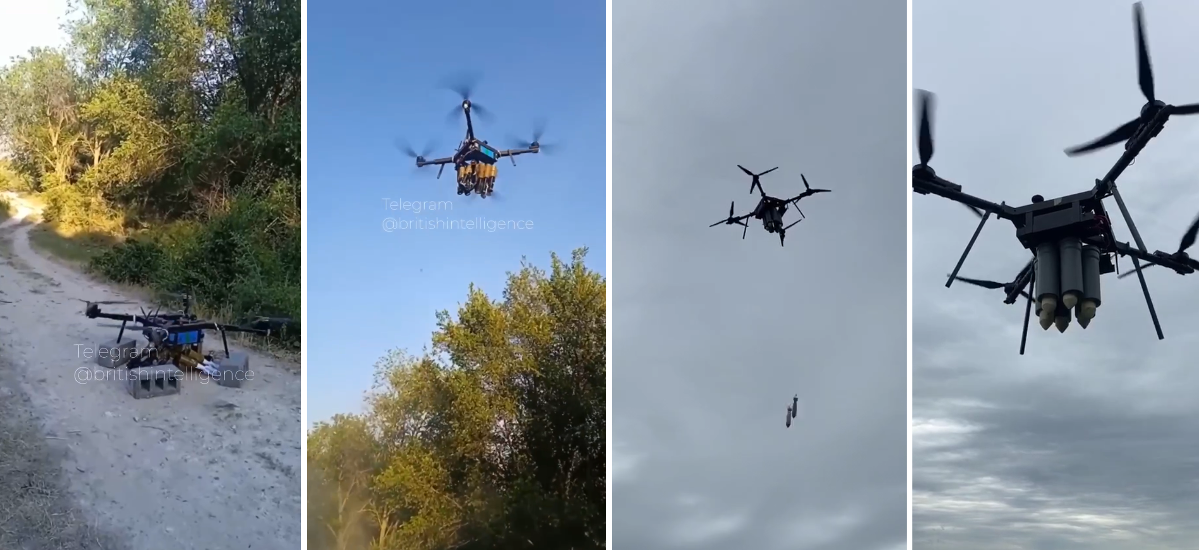 Las AFU muestran dos drones que pueden llevar mucha munición Las AFU muestran dos drones que pueden llevar mucha munición