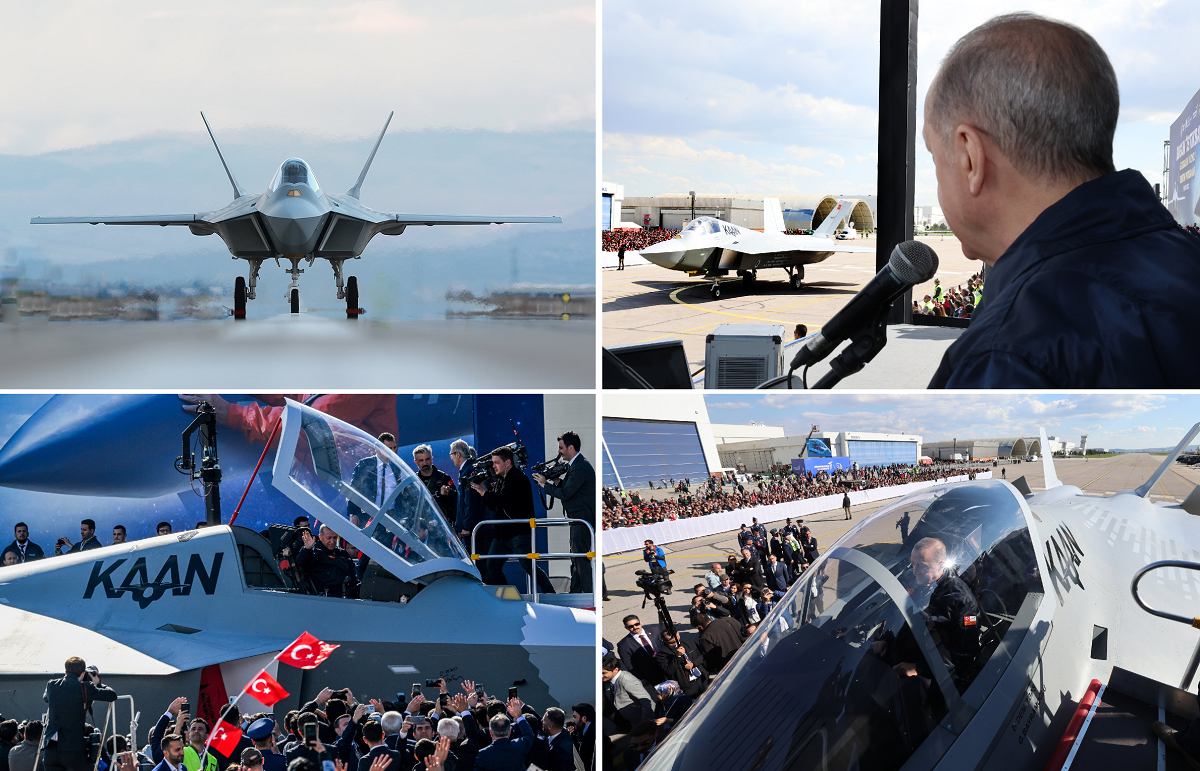 Turquía anuncia el caza de quinta generación KAAN, que sustituirá al F-16, con armamento de última generación y una velocidad de 2.222 km/h Turquía anuncia el caza de quinta generación KAAN, que sustituirá al F-16, con armamento de última generación y una velocidad de 2.222 km/h