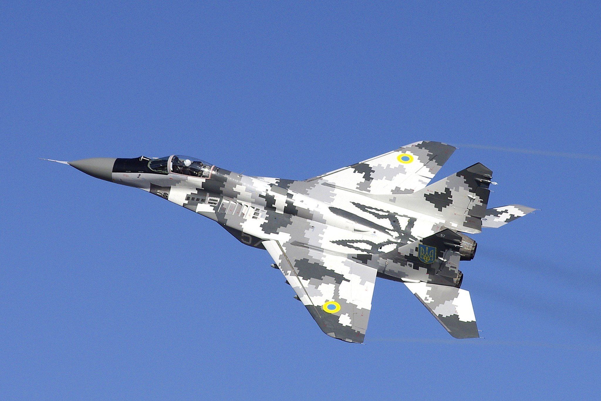 La Fuerza Aérea de Ucrania derribó por primera vez aviones kamikaze iraníes Shahed-136 con cazas MiG-29 La Fuerza Aérea de Ucrania derribó por primera vez aviones kamikaze iraníes Shahed-136 con cazas MiG-29