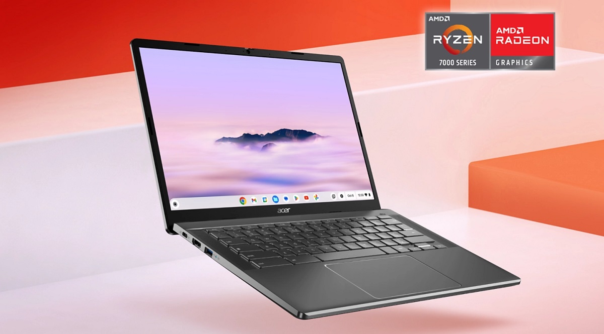 Acer Chromebook Plus 514: chip AMD Ryzen 7000, gráficos RDN 2 y hasta 12 horas de autonomía a un precio desde 399 dólares. Acer Chromebook Plus 514: chip AMD Ryzen 7000, gráficos RDN 2 y hasta 12 horas de autonomía a un precio desde 399 dólares.