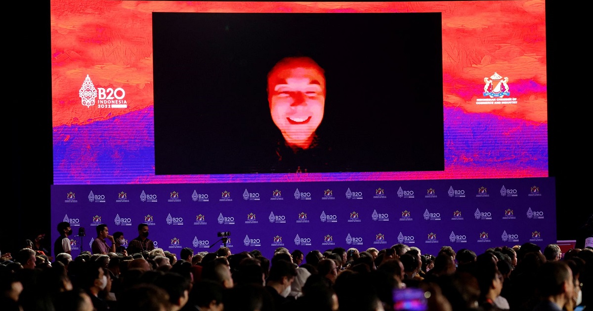 Elon Musk en la Cumbre del G20 habló de extraterrestres, turismo espacial y túneles subterráneos Elon Musk en la Cumbre del G20 habló de extraterrestres, turismo espacial y túneles subterráneos