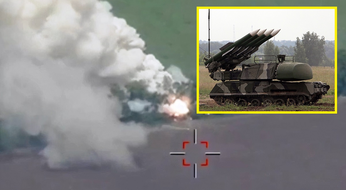 Las Fuerzas Armadas ucranianas destruyen un sistema ruso de misiles tierra-aire Buk-M1-2 Las Fuerzas Armadas ucranianas destruyen un sistema ruso de misiles tierra-aire Buk-M1-2