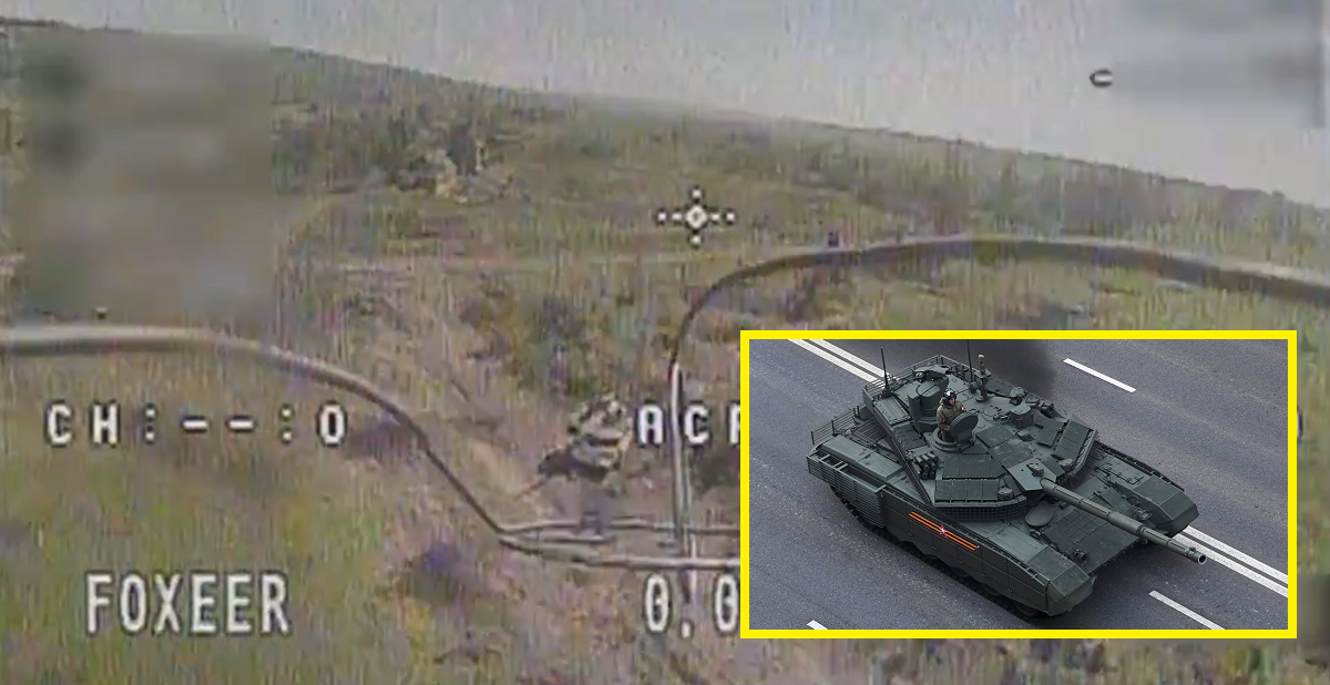Drones FPV ucranianos alcanzan un tanque ruso modernizado T-90M valorado en 2,5 millones de dólares o más Drones FPV ucranianos alcanzan un tanque ruso modernizado T-90M valorado en 2,5 millones de dólares o más