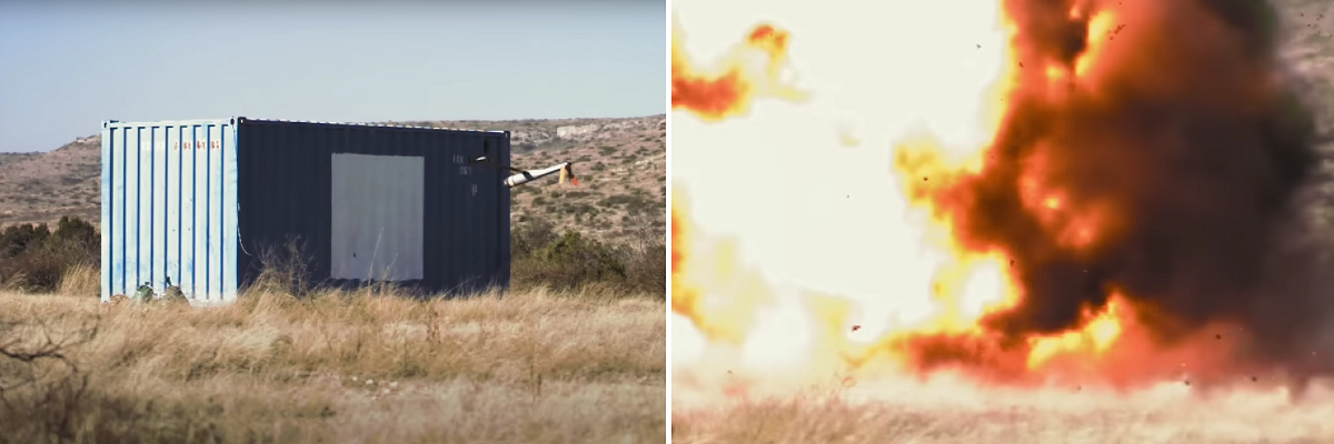 Anduril muestra por primera vez en acción el dron kamikaze ALTIUS-600M Anduril muestra por primera vez en acción el dron kamikaze ALTIUS-600M
