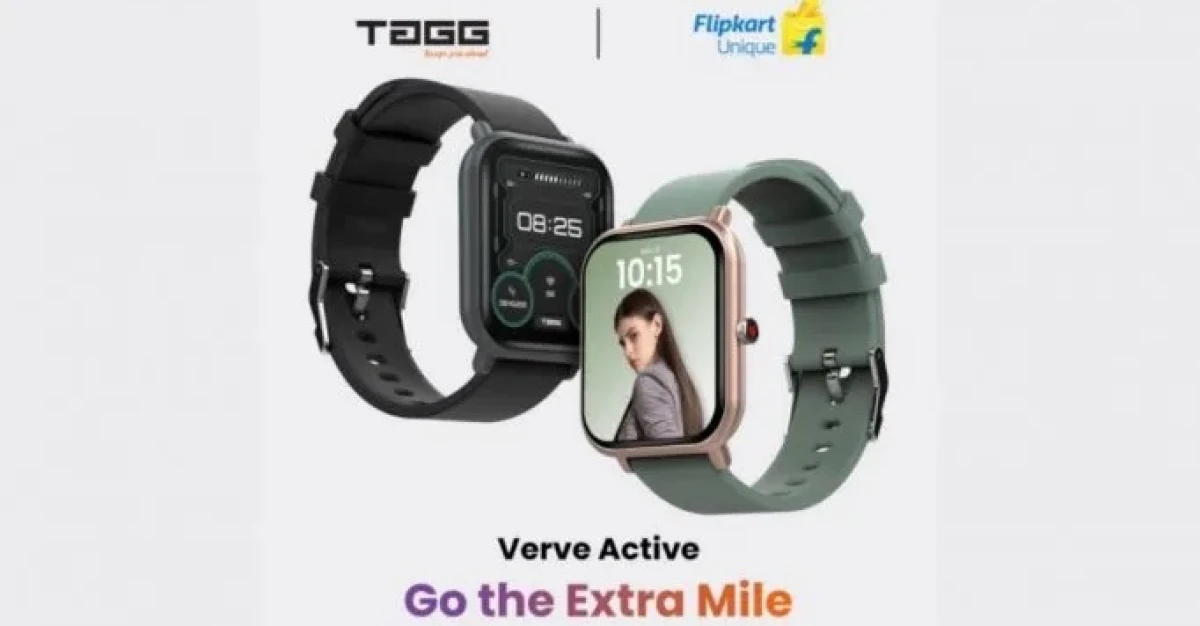 Tagg Verve Active es un reloj inteligente con 24 modos deportivos, SpO2 e IP68 por $ 55 Tagg Verve Active es un reloj inteligente con 24 modos deportivos, SpO2 e IP68 por $ 55