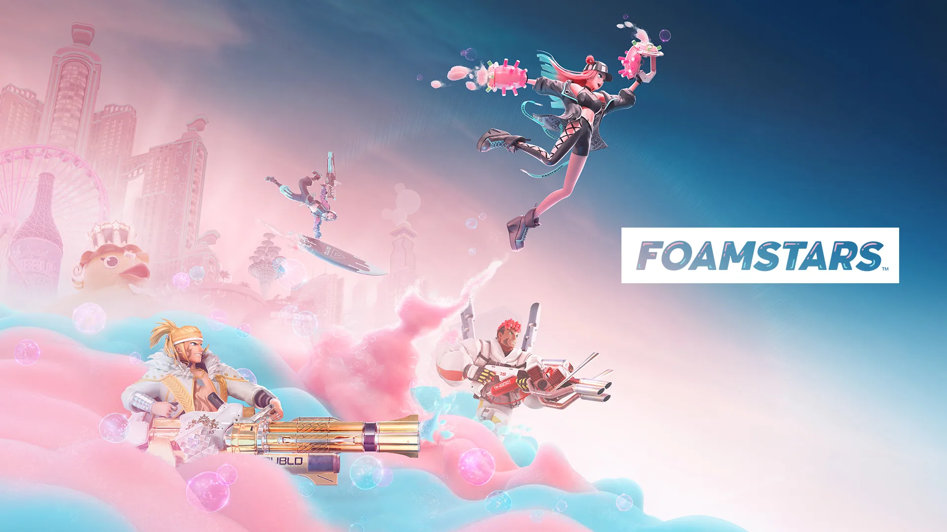 Square Enix anuncia el shooter 4 vs 4 Foamstars para PlayStation Square Enix anuncia el shooter 4 vs 4 Foamstars para PlayStation