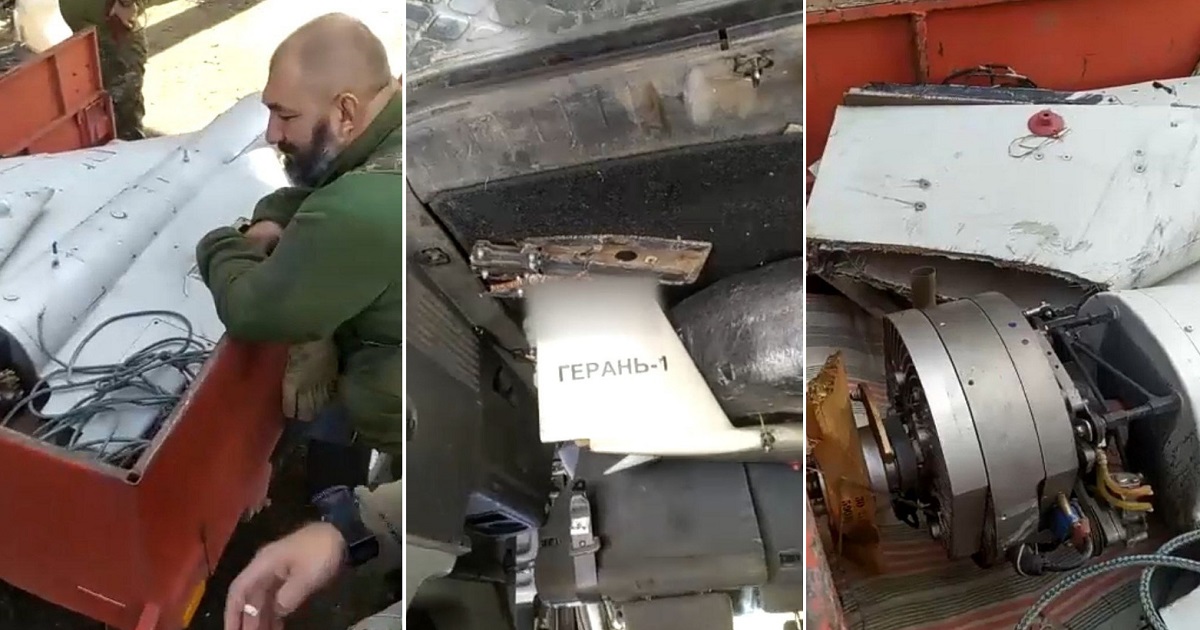 Las AFU capturaron un dron kamikaze Shahed-131 - una versión más pequeña del Shahed-136, con un peso de 135 kg, una ojiva de 15 kg y un alcance de lanzamiento de 900 km Las AFU capturaron un dron kamikaze Shahed-131 - una versión más pequeña del Shahed-136, con un peso de 135 kg, una ojiva de 15 kg y un alcance de lanzamiento de 900 km