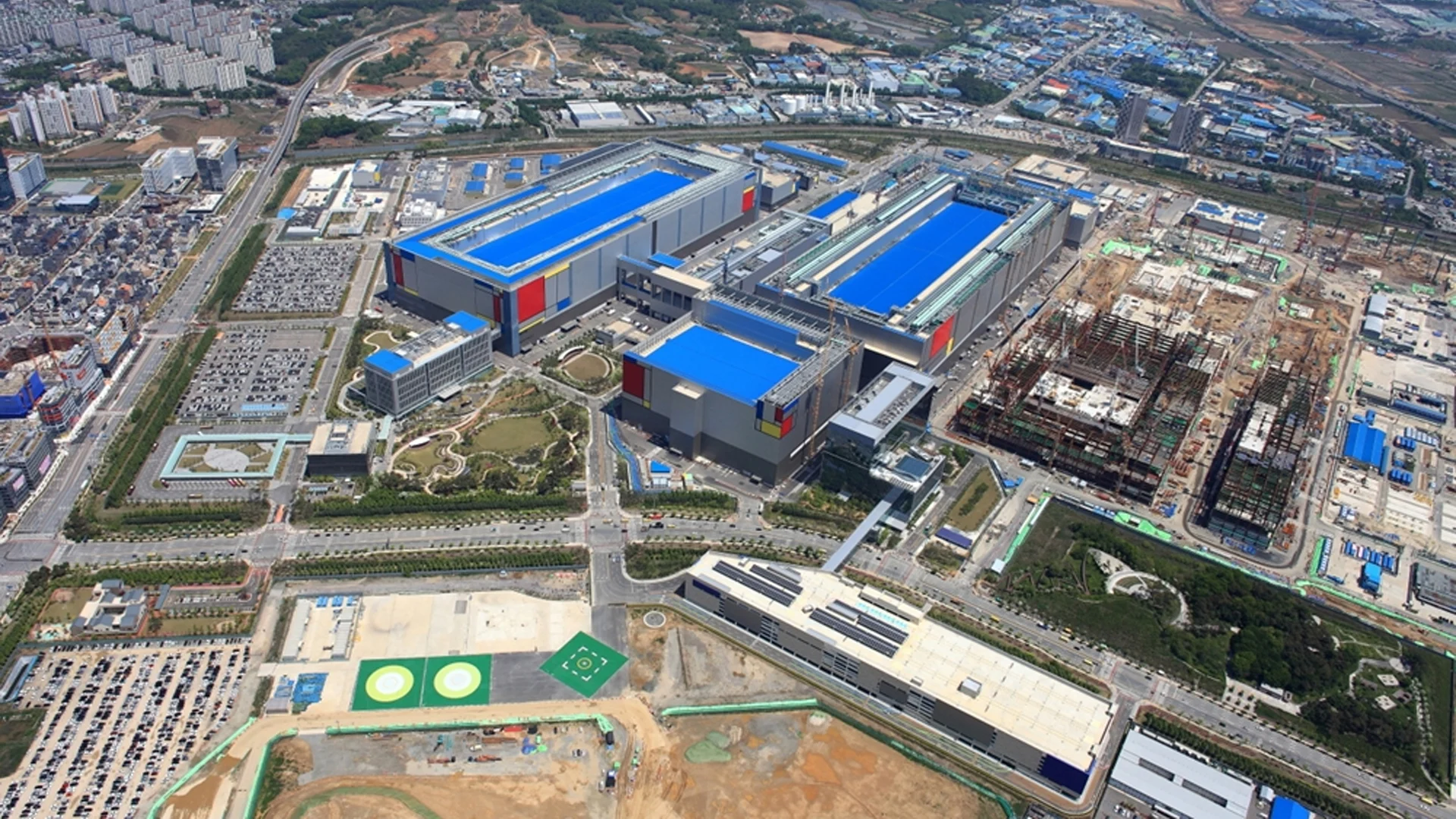 Samsung inaugura la mayor línea de producción de chips de Corea del Sur
