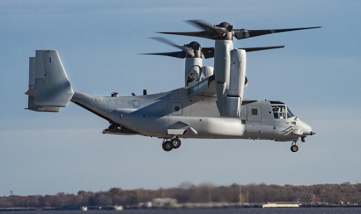 El accidente del MV-22 Osprey descapotable en 2022 no se pudo evitar y se produjo por un fallo técnico El accidente del MV-22 Osprey descapotable en 2022 no se pudo evitar y se produjo por un fallo técnico
