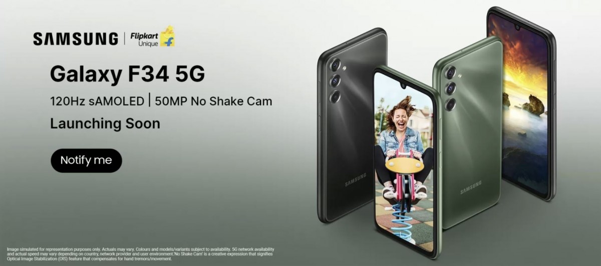 Pantalla sAMOLED de 120Hz, 6000 mA*h y cámara de 50MP con OIS: ya se conocen las especificaciones oficiales del Samsung Galaxy F34 Pantalla sAMOLED de 120Hz, 6000 mA*h y cámara de 50MP con OIS: ya se conocen las especificaciones oficiales del Samsung Galaxy F34