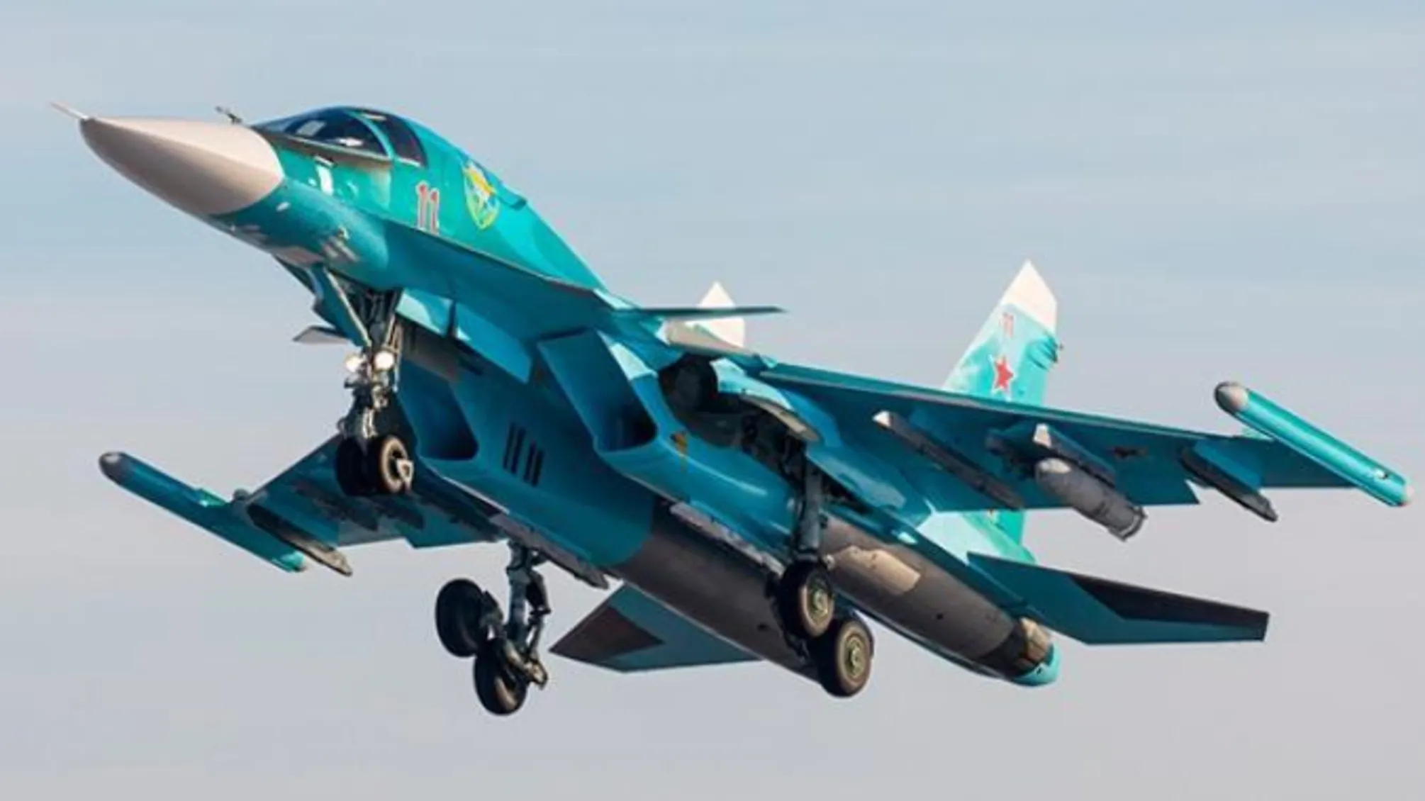 Los rusos derribaron su propio caza supersónico Su-34 valorado en 36.000.000 de dólares en el cielo de Ucrania Los rusos derribaron su propio caza supersónico Su-34 valorado en 36.000.000 de dólares en el cielo de Ucrania