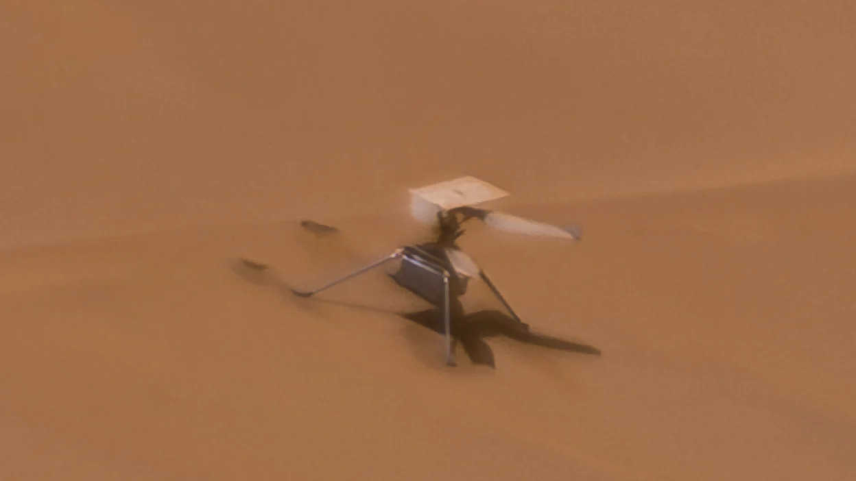 La NASA muestra lo que ocurrió con el helicóptero estrellado en Marte La NASA muestra lo que ocurrió con el helicóptero estrellado en Marte