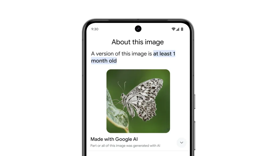 Inteligencia artificial en la foto: Google introduce marcas de agua Google: Marcar las fotos editadas con IA con marcas de agua
