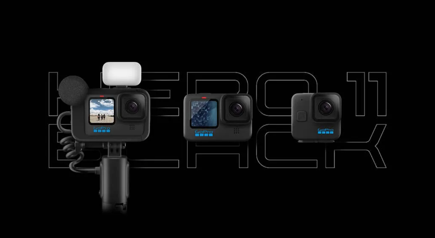 GoPro Hero11 Black: tres cámaras con sensor de 27 MP y soporte para 5,3K, con un precio desde 400 dólares