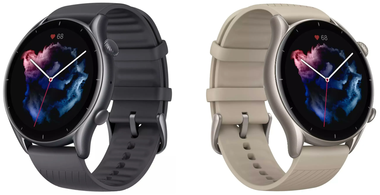 Amazfit GTR 3 y GTR 3 Pro - Zepp OS, pantallas AMOLED, protección contra el agua, SpO2 y hasta 35 días de duración de la batería desde $180 Amazfit GTR 3 y GTR 3 Pro - Zepp OS, pantallas AMOLED, protección contra el agua, SpO2 y hasta 35 días de duración de la batería desde $180