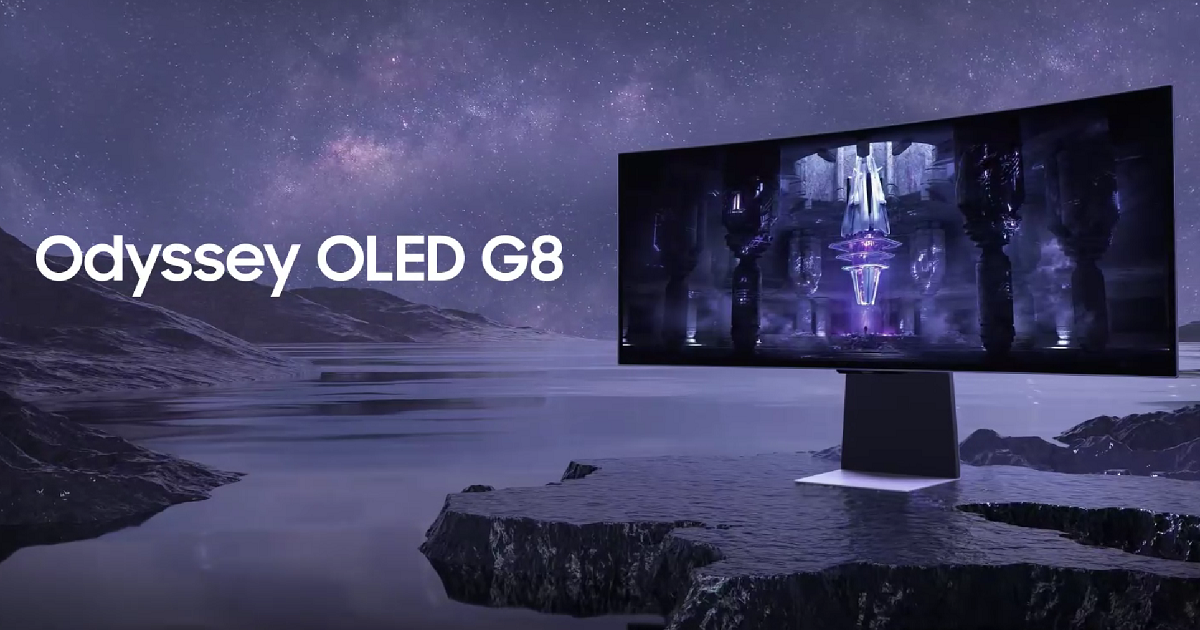 Samsung ha abierto los pedidos anticipados del monitor curvo Odyssey OLED G8 con una tasa de refresco de 175 Hz por 1299 euros Samsung ha abierto los pedidos anticipados del monitor curvo Odyssey OLED G8 con una tasa de refresco de 175 Hz por 1299 euros