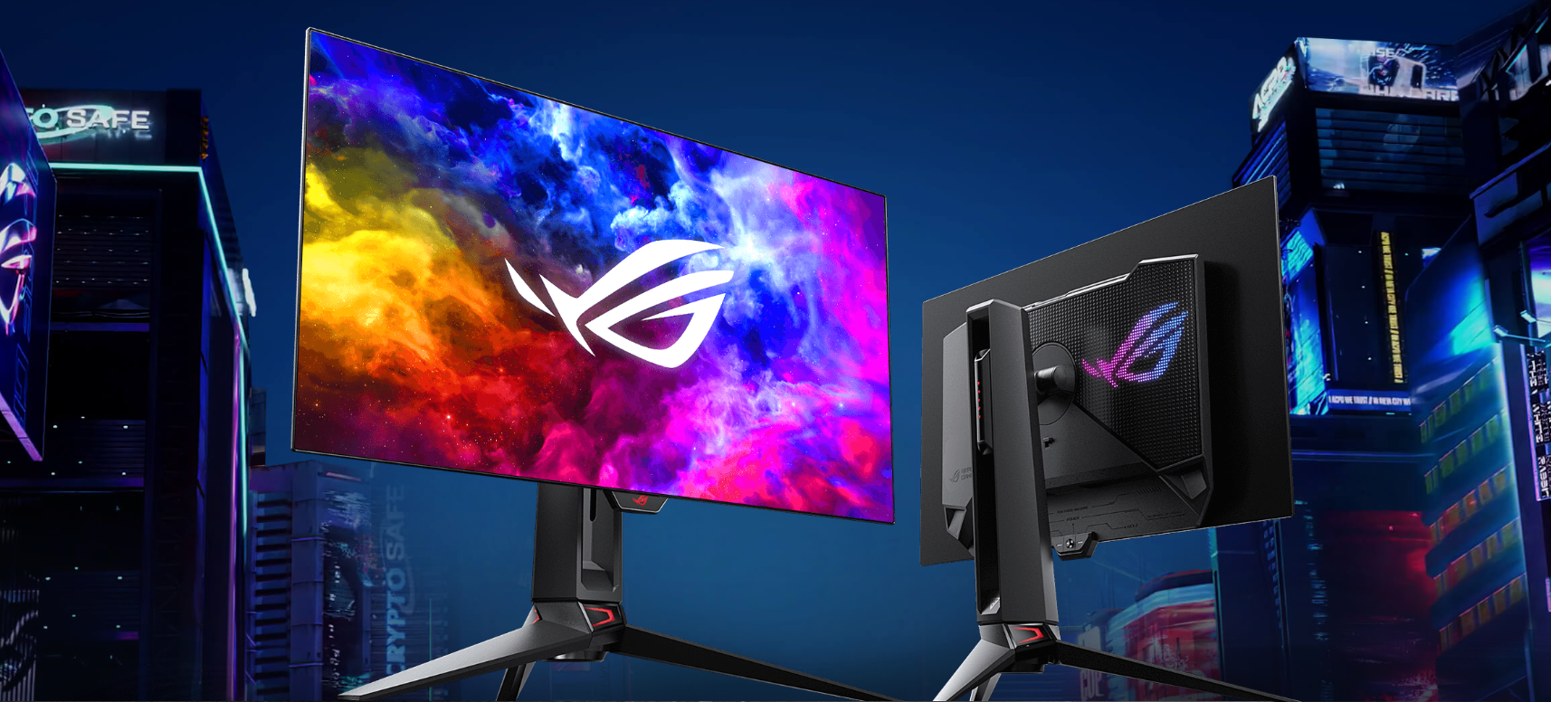 ASUS presenta el monitor para juegos ROG Swift 27" WQHD OLED con una frecuencia de imagen de 240 Hz