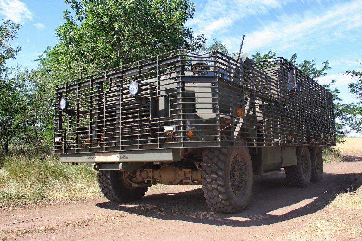 El ejército ucraniano comenzó a trabajar con vehículos blindados Mastiff británicos. El ejército ucraniano comenzó a trabajar con vehículos blindados Mastiff británicos.